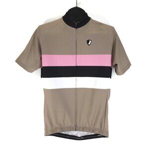 DannyShane Monaco Gravel Cycling Jersey Men's Large Full Zip Racing Bike Outdoor